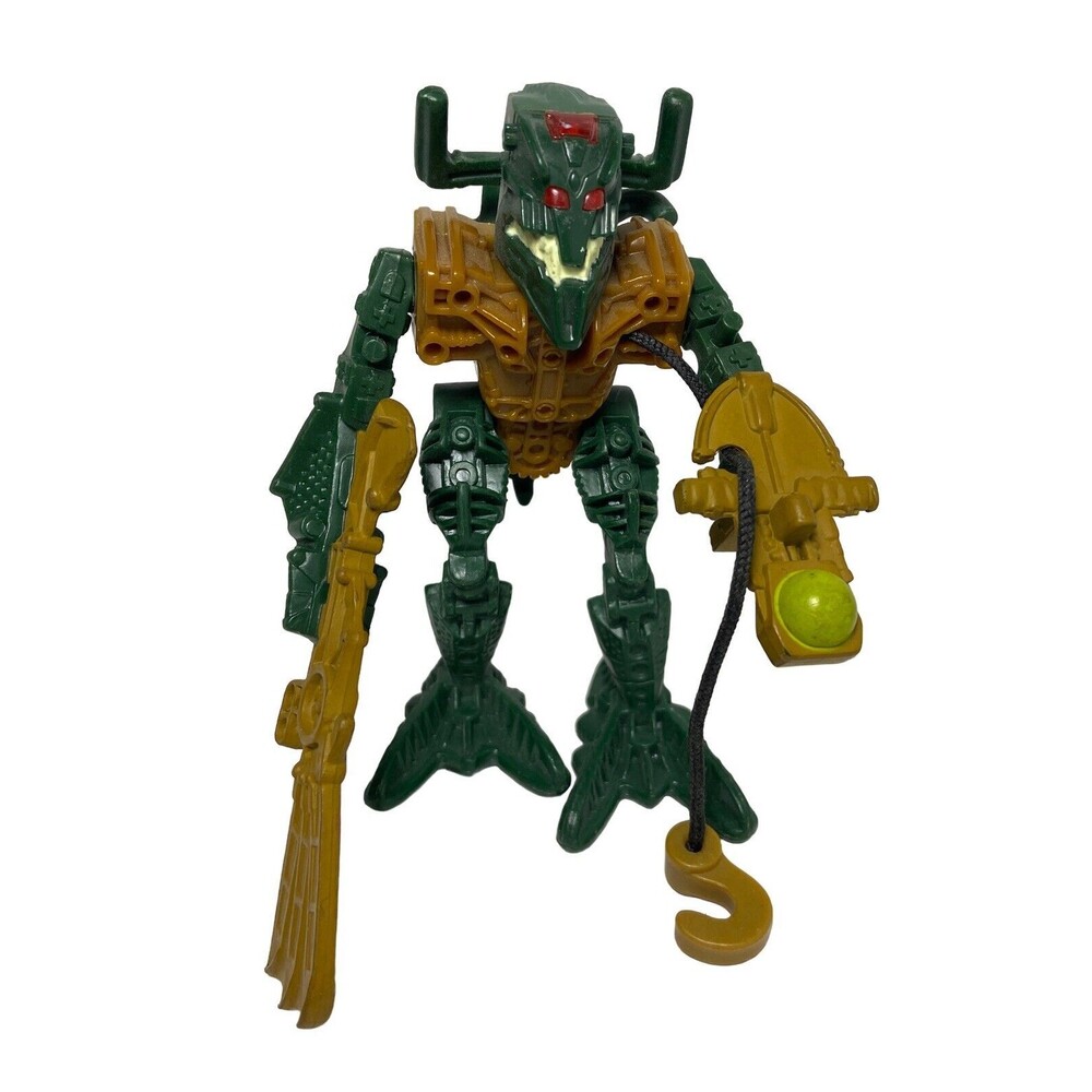 Lego Bionicle Piraka Zaktan Green The Snake 2006 McDonalds Toy Cake Topper
